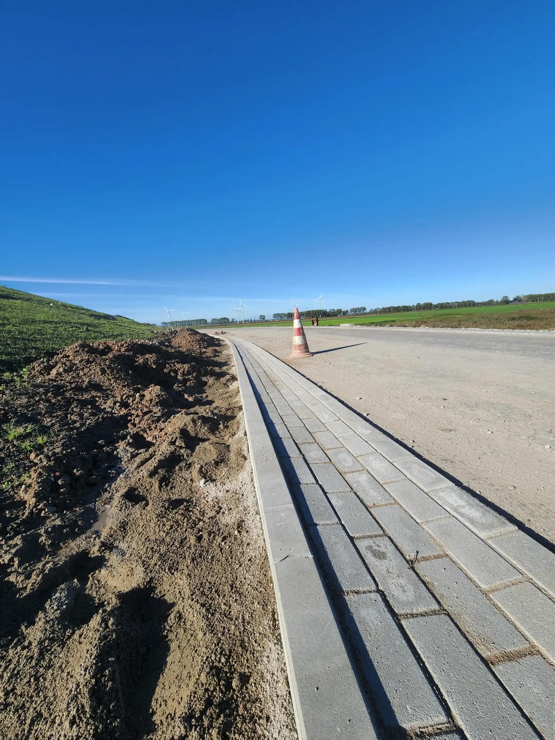 Terras bestrating project in Zaandam