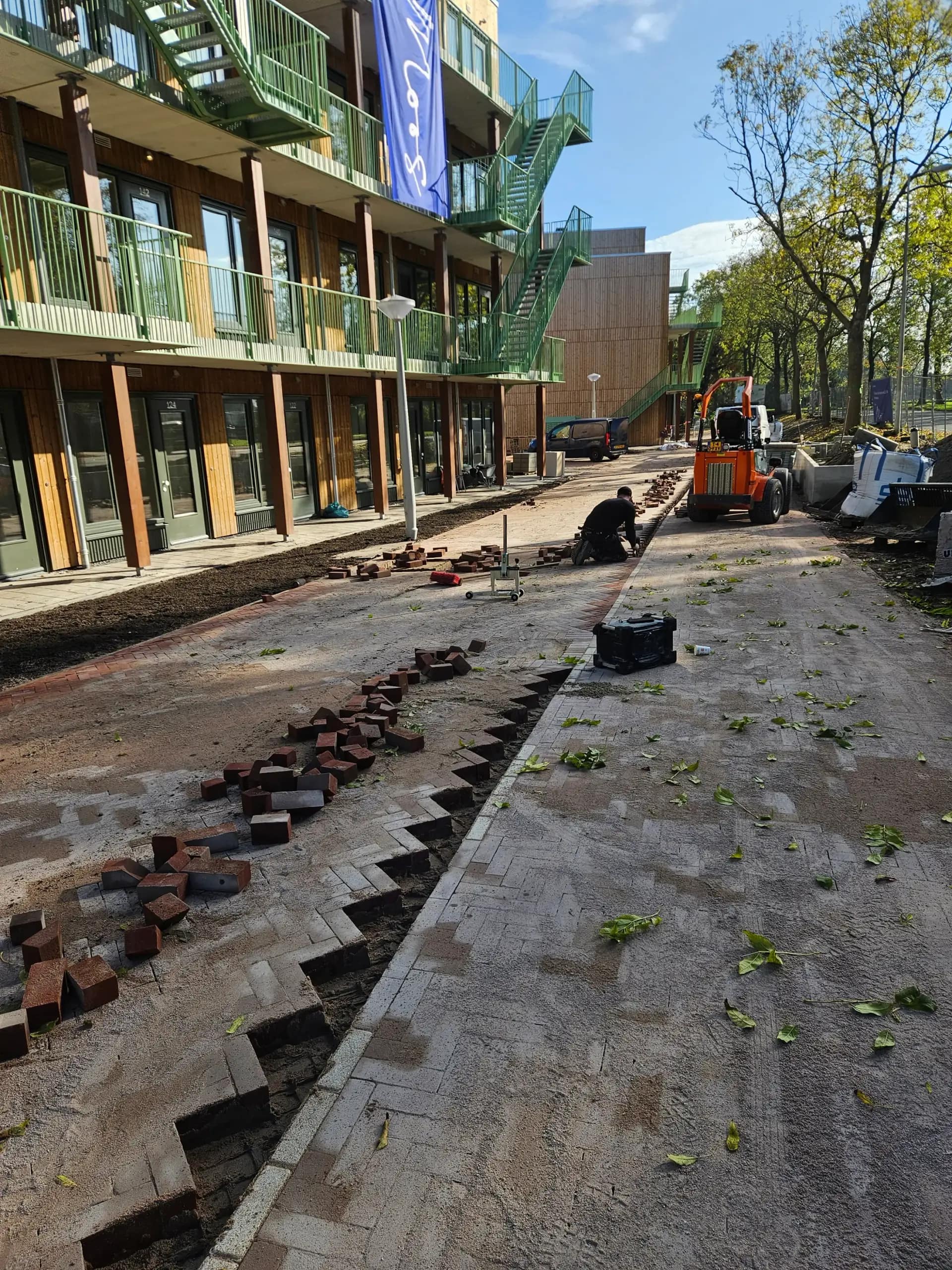 Tuinpaden en borders